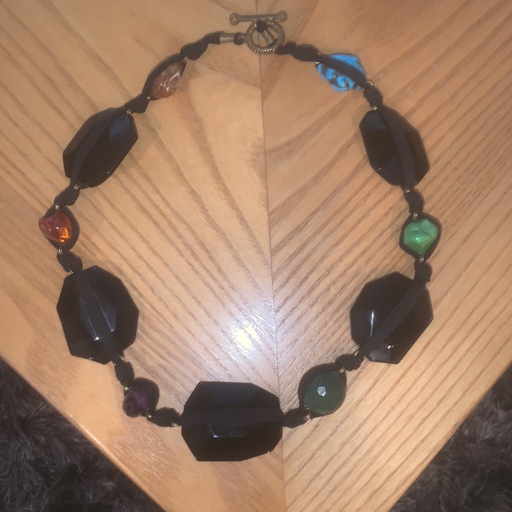 Stephen Dweck Multi Stone Necklace